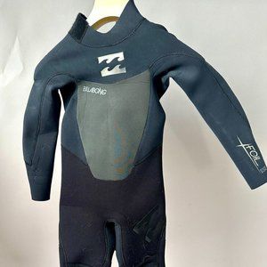 Billabong kids wetsuit size 6 black
